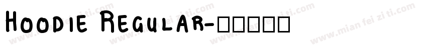 Hoodie Regular字体转换